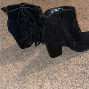 Black 4 Inch Heel Boot